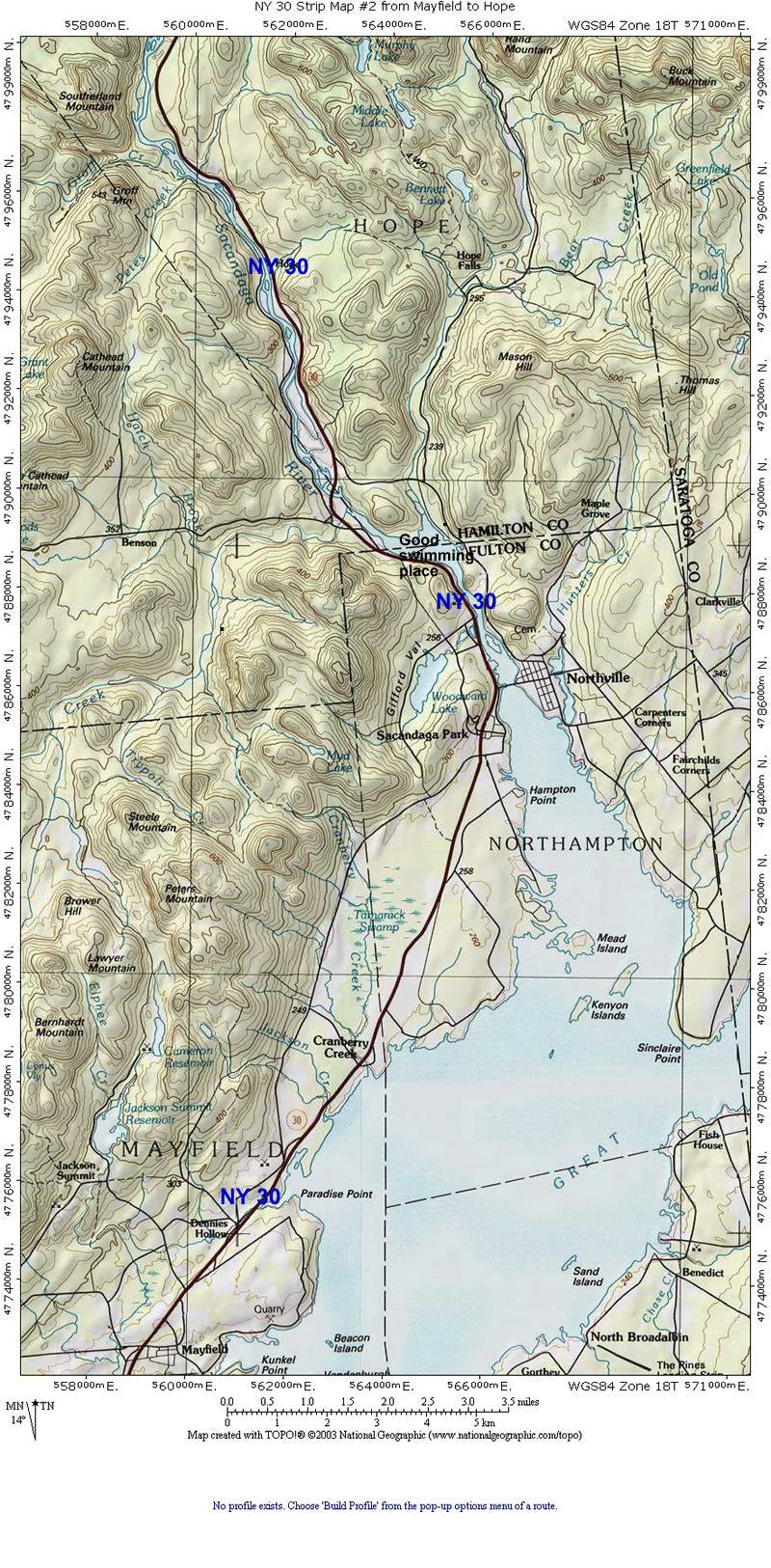 Road Map #2; from Mayfield to Hope