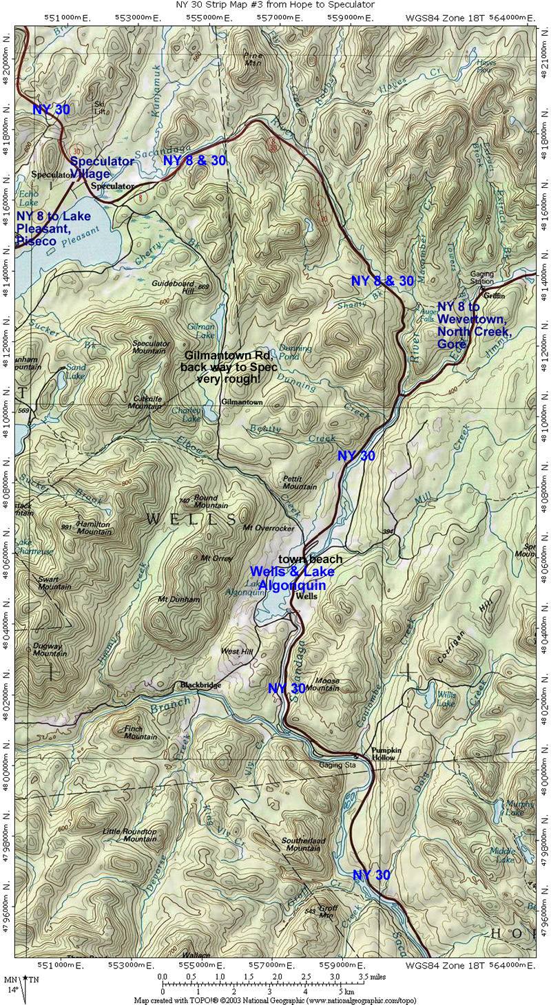 Road Map #3; from Hope to Speculator