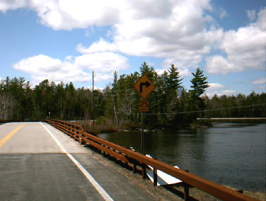 Causeway at Fish Creek Campground 35mph zone