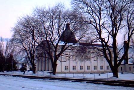 Montgomery County Courthouse and CSX RR Mainline, Fonda