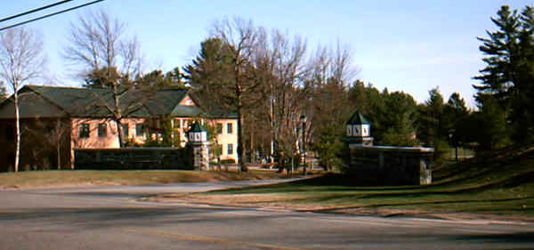 Main Gate to Paul Smith College on NY 30 @ Jct. NY 86