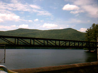 Wells Power Dam at South End of Lake Algonquin